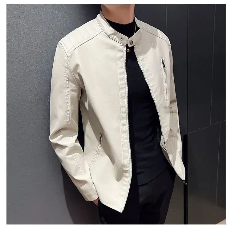 Adrian™ | Elegantní Kožená Bunda