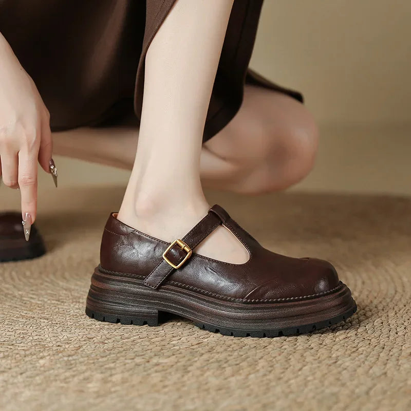 Mary Janes | Elegantní Kožená Obuv