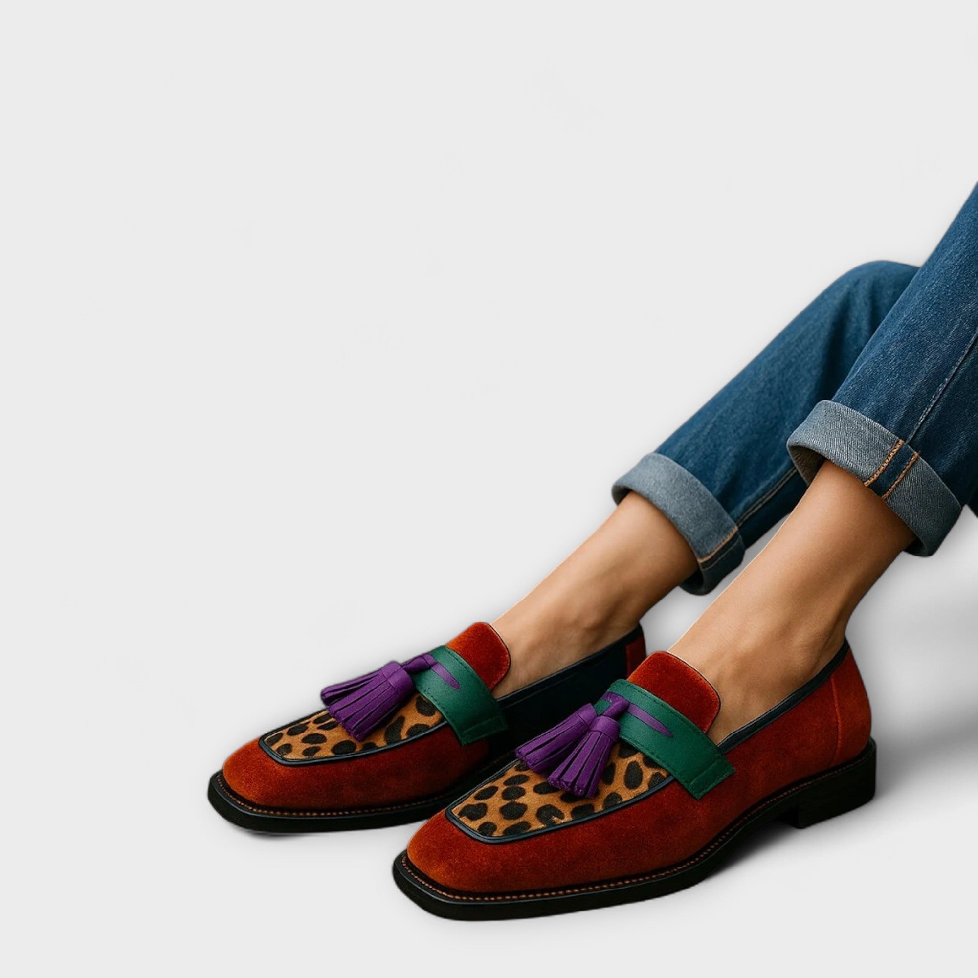 Ione – Vícebarevné loafers