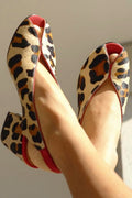 Louison | Sandály s leopardím vzorem