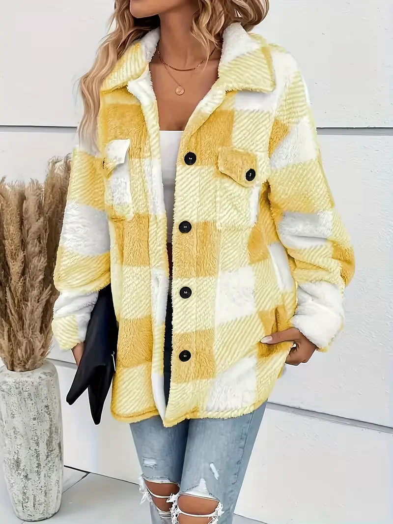 Jenna | Plyšová zimní bunda