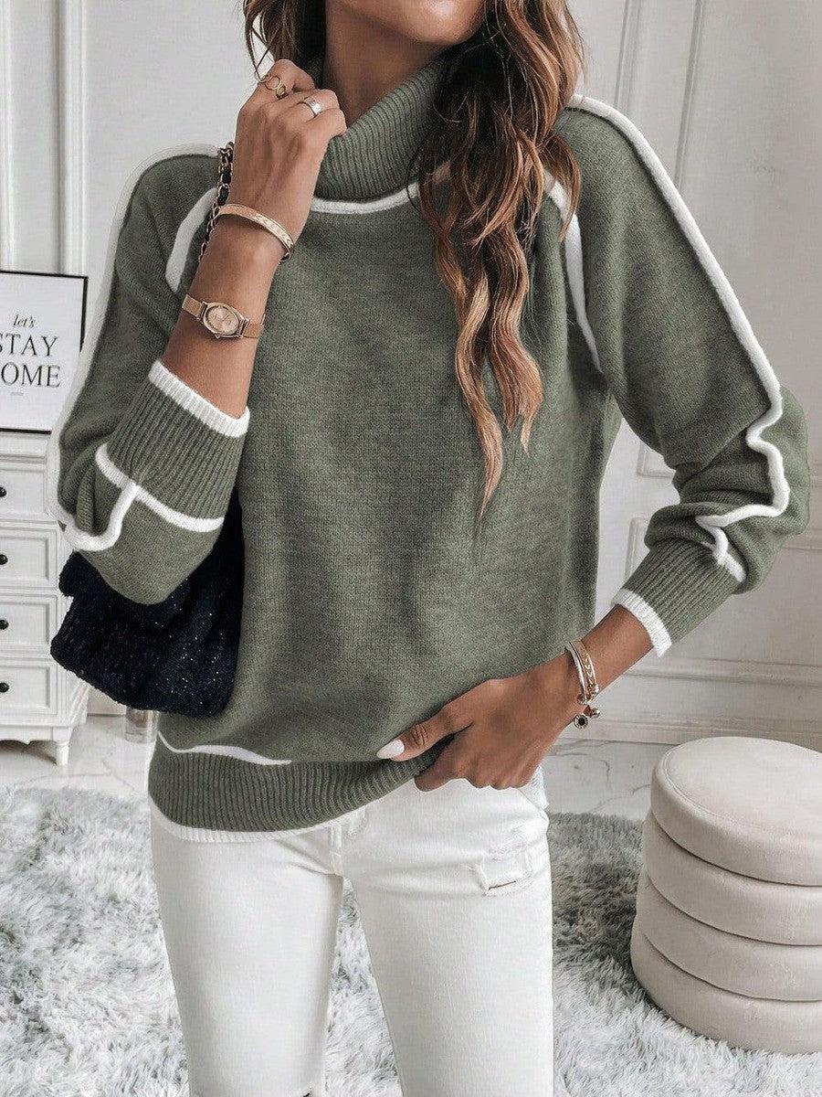 Eryndra | Pulovr s rolákem Casual Chic