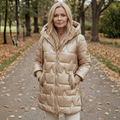 Lina | Dlouhá prošívaná zimní bunda