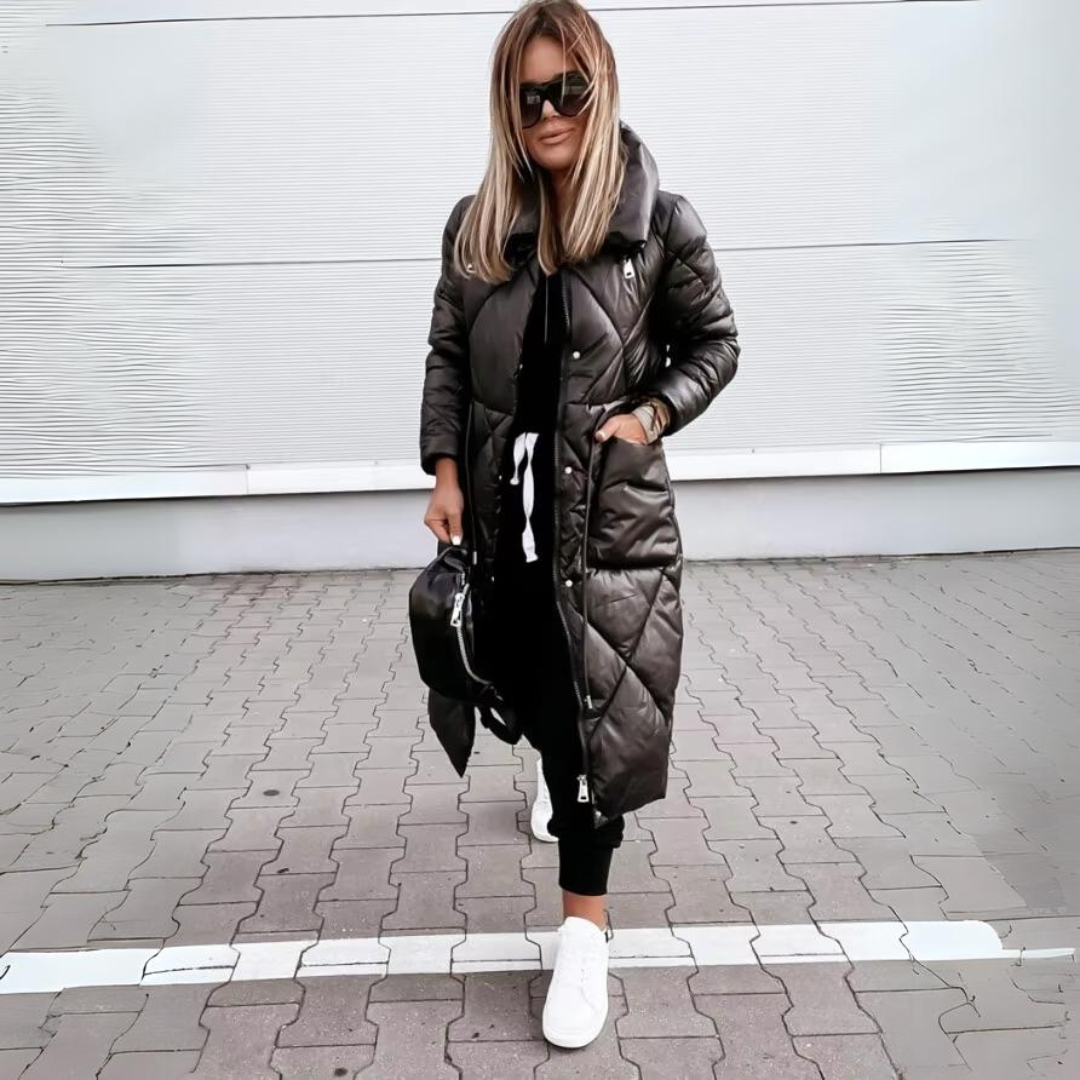 Charlotte | Dlouhá parka s podšívkou