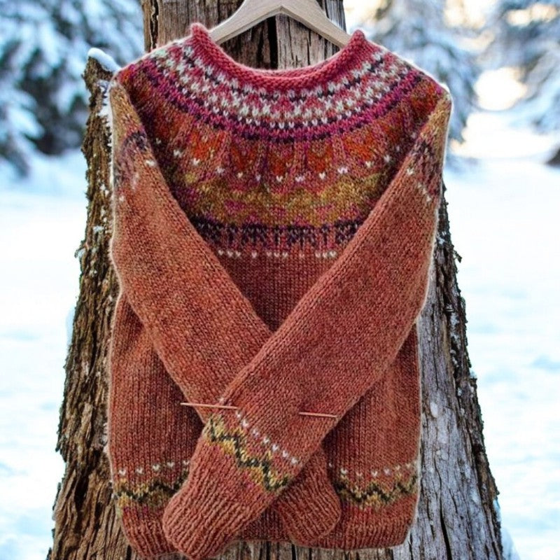 Kaevy | Elegantní vintage islandský svetr