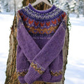 Solva | Elegantní Vintage Jacquard Gillet