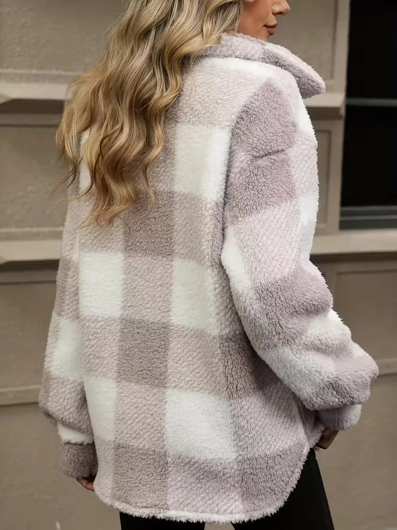Jenna | Plyšová zimní bunda