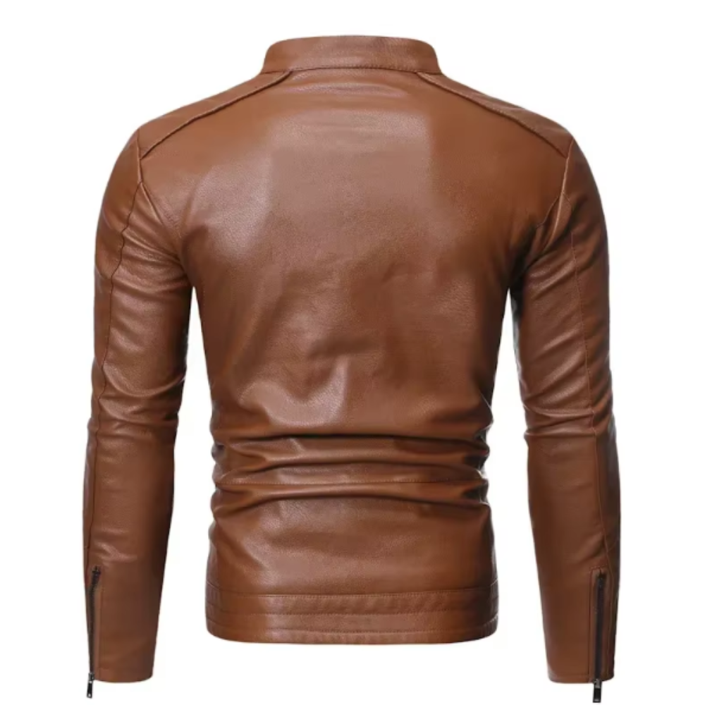 Karol™ | Elegantní Kožená Bunda