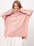 Inès | Svetřík s oversized rozparkem