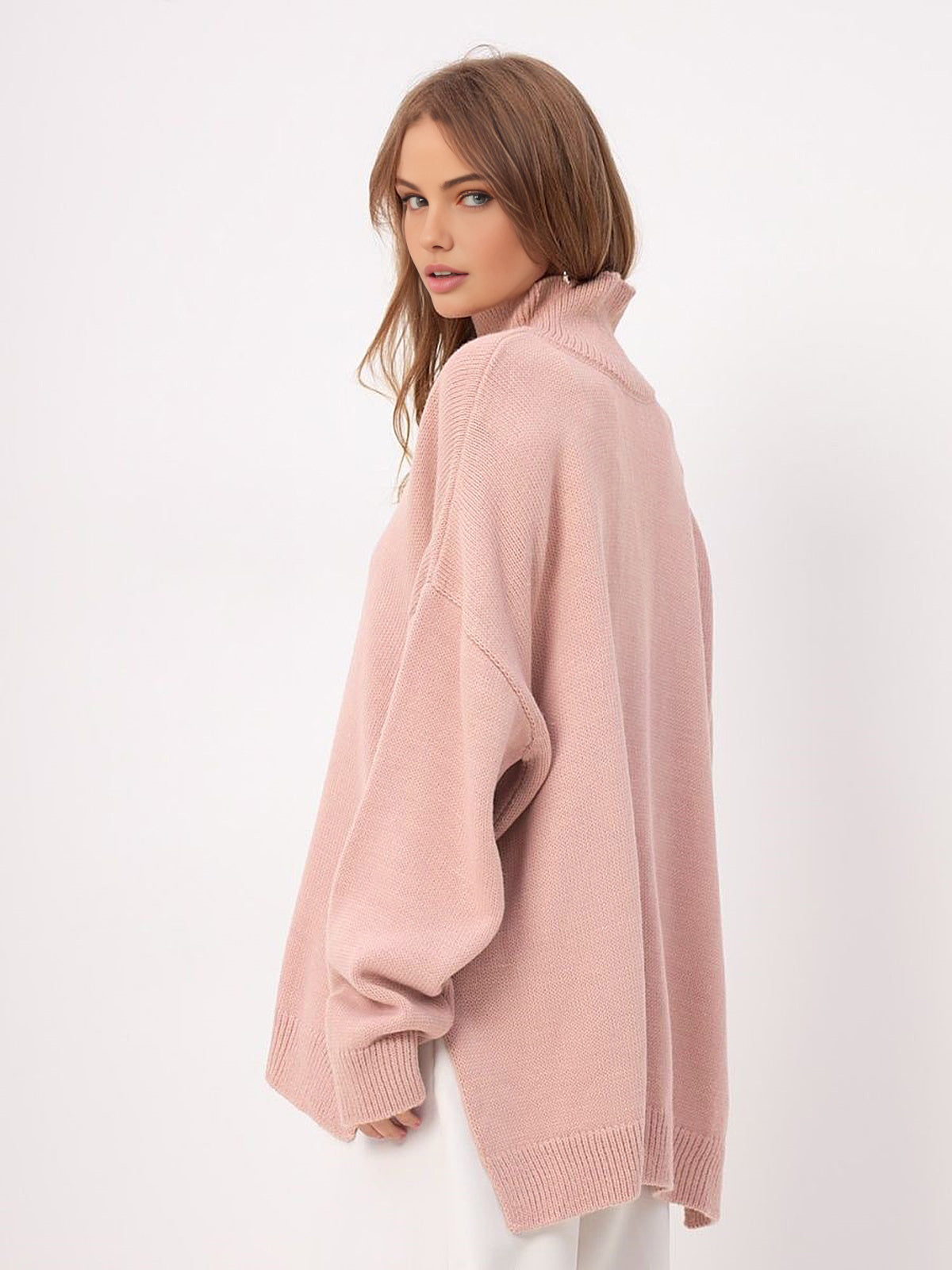 Inès | Svetřík s oversized rozparkem
