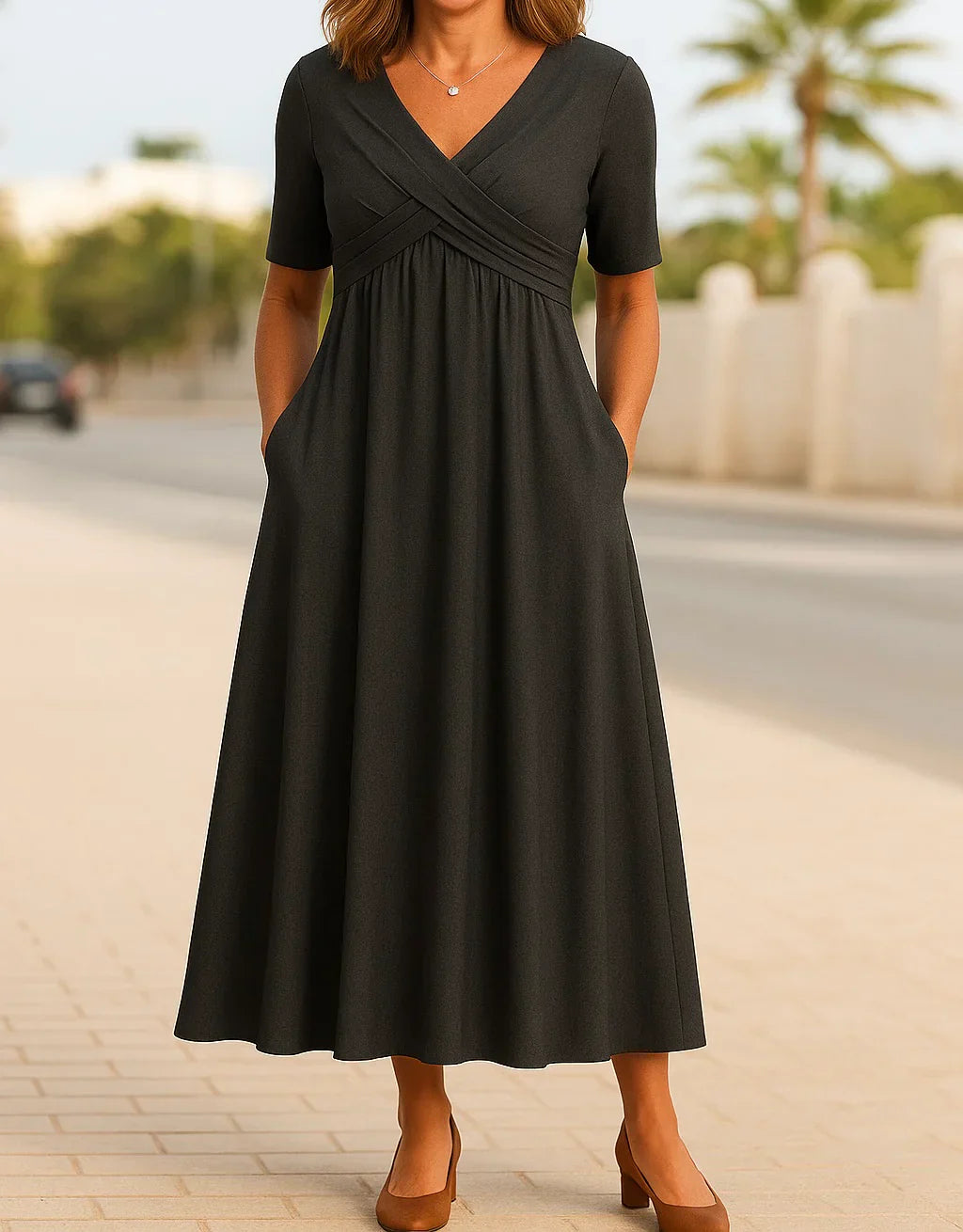 Jasmin | Elegantní midi šaty