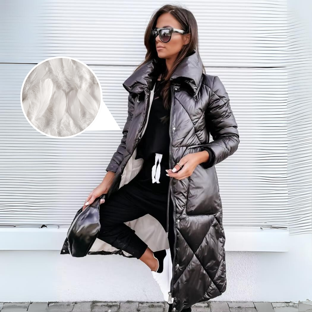 Charlotte | Dlouhá parka s podšívkou