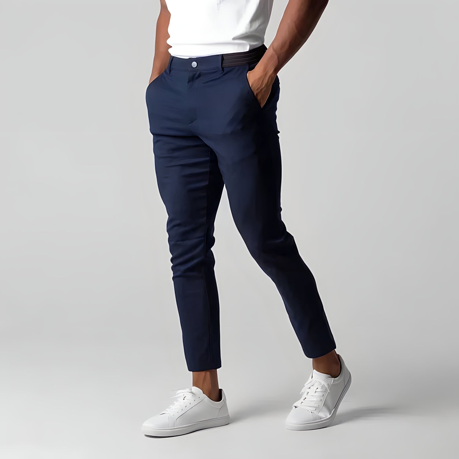 Dostal | Chinos stretch nežehlící