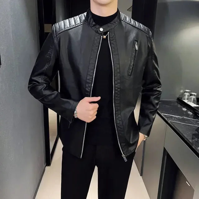 Adrian™ | Elegantní Kožená Bunda