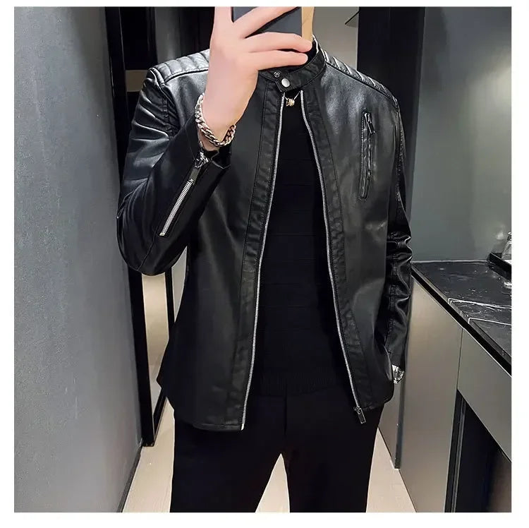Adrian™ | Elegantní Kožená Bunda