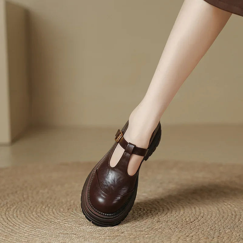 Mary Janes | Elegantní Kožená Obuv