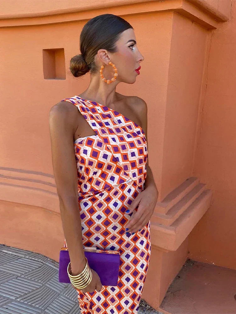 Irmgardi - Elegantní Midi Šaty