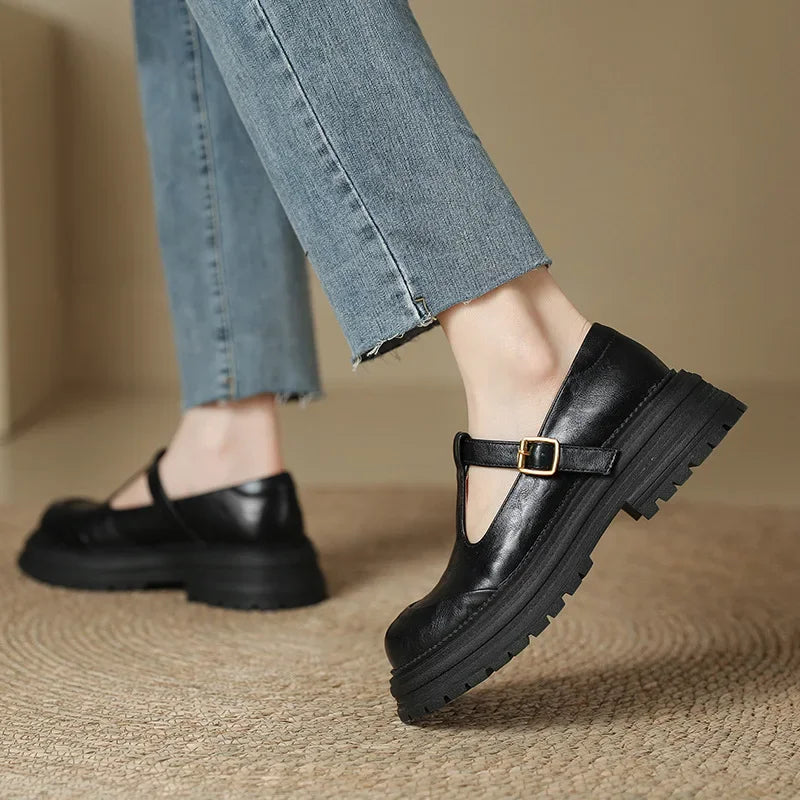 Mary Janes | Elegantní Kožená Obuv