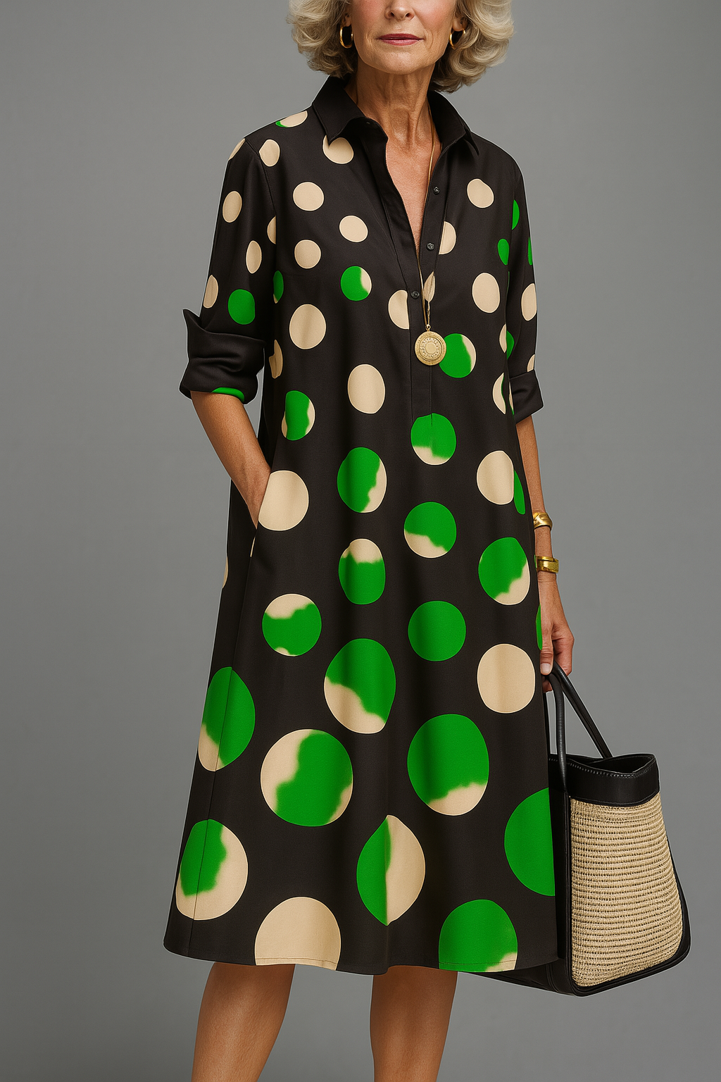 Naomi | Elegantní Midi Šaty