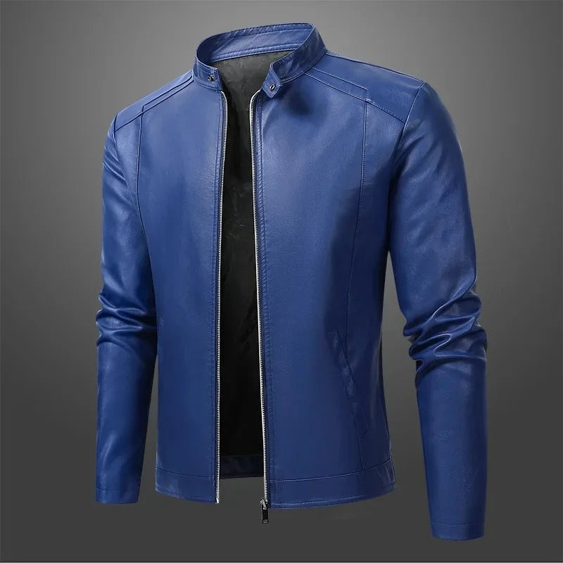 Patryk™ | Elegantní Kožená Motocyklová Bunda