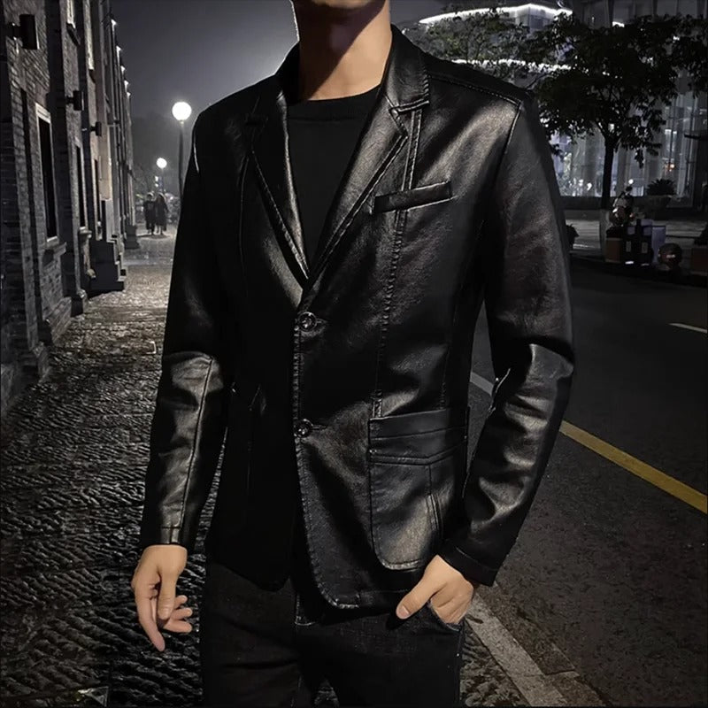 Marcin™ | Kožená Business Casual Bunda