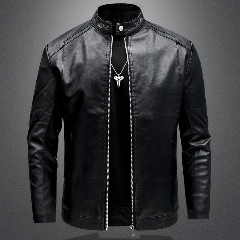 Patryk™ | Elegantní Kožená Motocyklová Bunda