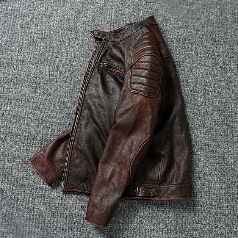Kacper™ | Vintage Kožená Bunda
