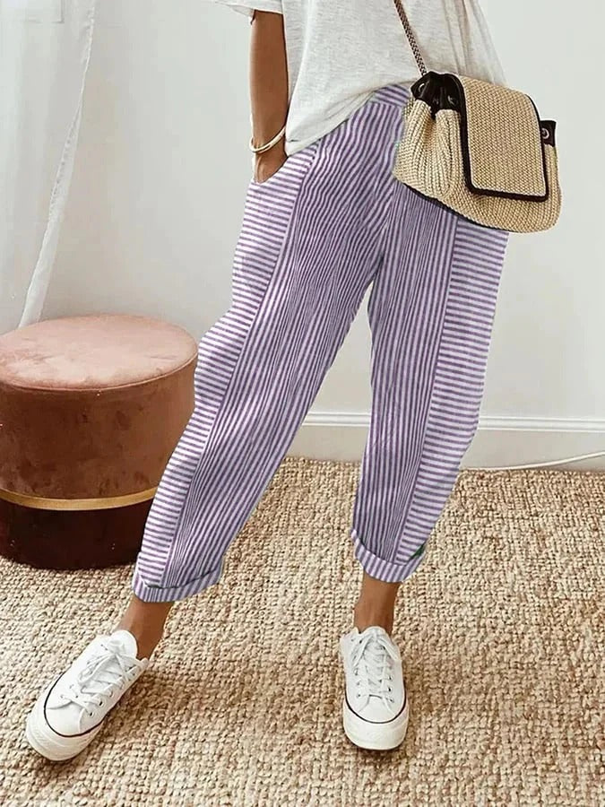 Lore | Pantalon Rayé Lore